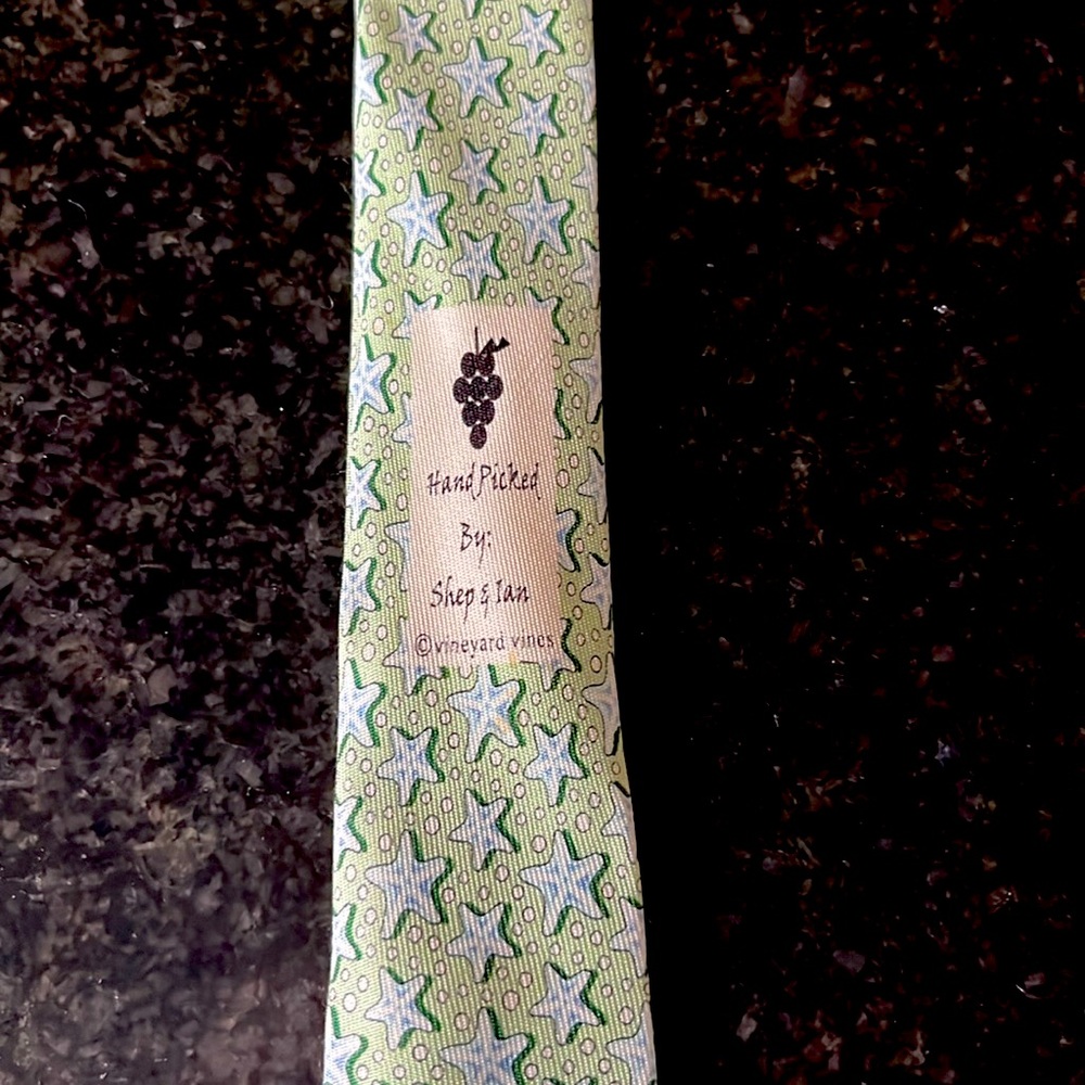 Vineyard Vines Tie! Starfish Pattern - image 5